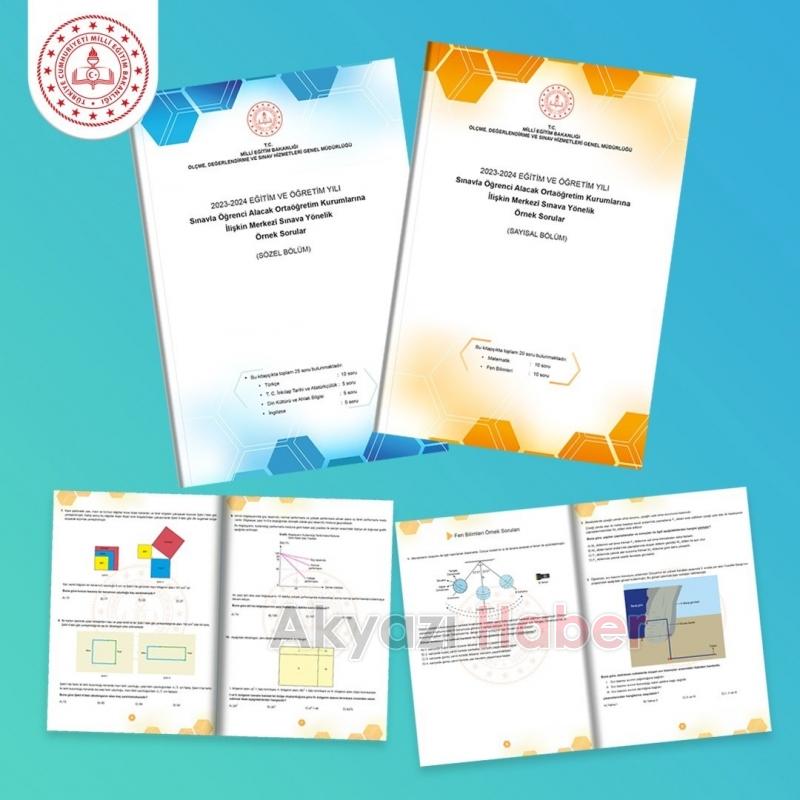 LGS’ye ilişkin örnek sorular yayımlandı
