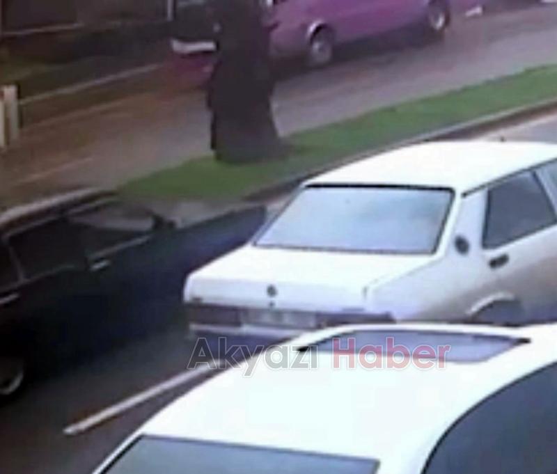 Otobüs kadının üzerinden böyle geçti