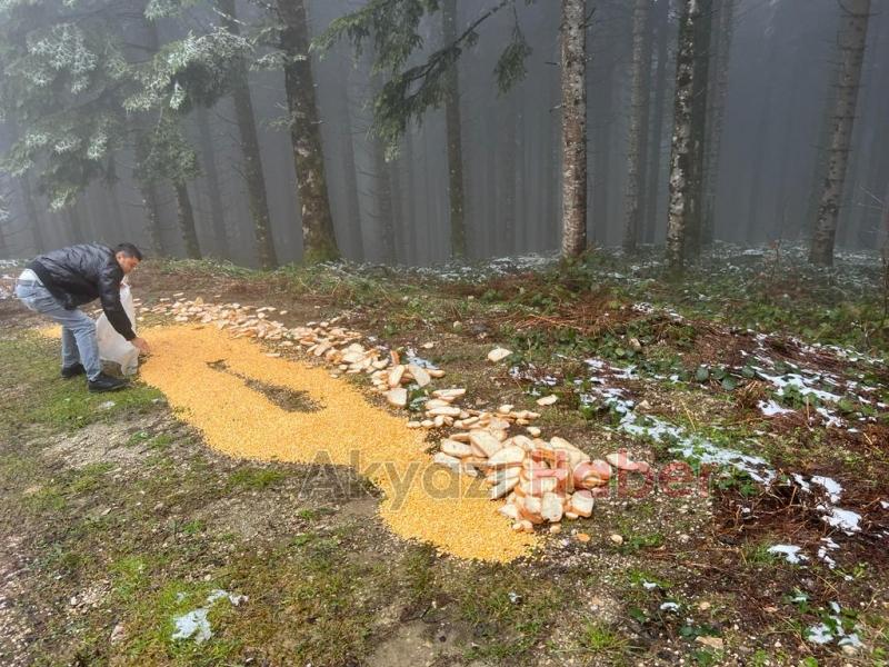 İş Adamı Ömer Peker Yaban hayvanlarını unutmadı