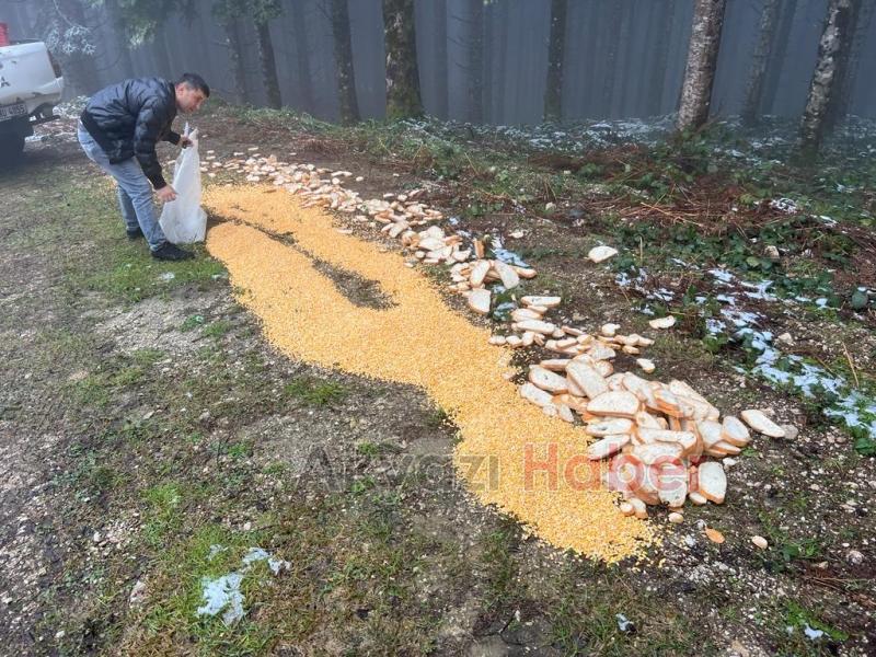 İş Adamı Ömer Peker Yaban hayvanlarını unutmadı