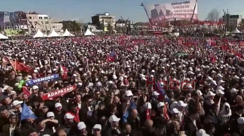 Cumhurbaşkanı Erdoğan Sakaryalılara hitap etti