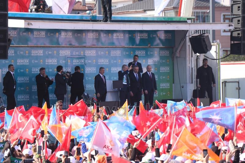 Cumhurbaşkanı Erdoğan Sakaryalılara hitap etti