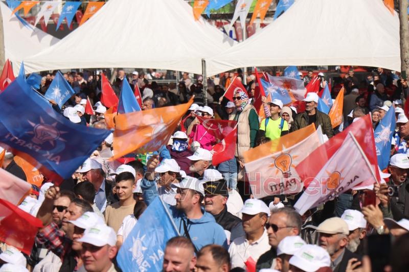 Cumhurbaşkanı Erdoğan Sakaryalılara hitap etti