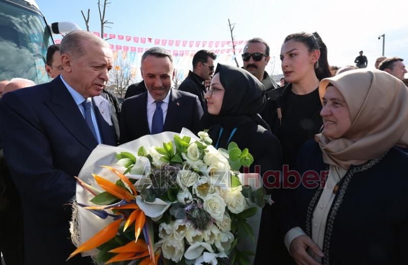 Erdoğan'ın Sakarya mitinginden fotoğraflar