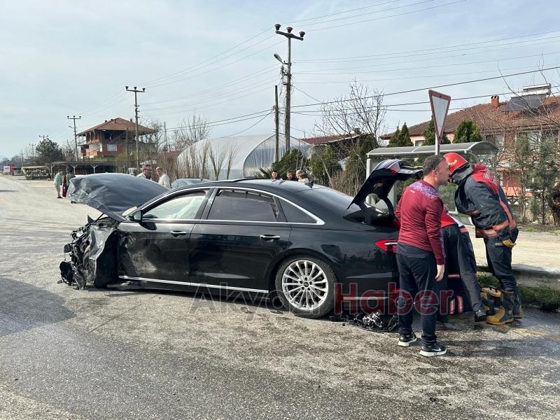Ormanköy'de kaza: AK Parti Milletvekili Ali İnci yaralandı