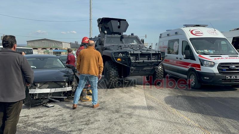 Ali İnci'nin yaralandığı kazadan fotoğraflar