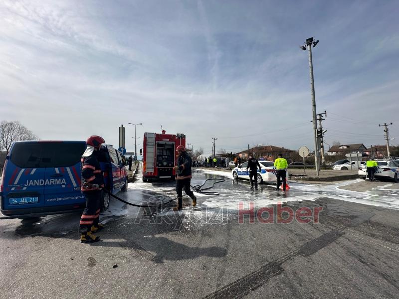 Ali İnci'nin yaralandığı kazadan fotoğraflar