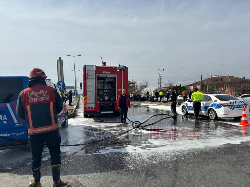 Ali İnci'nin yaralandığı kazadan fotoğraflar