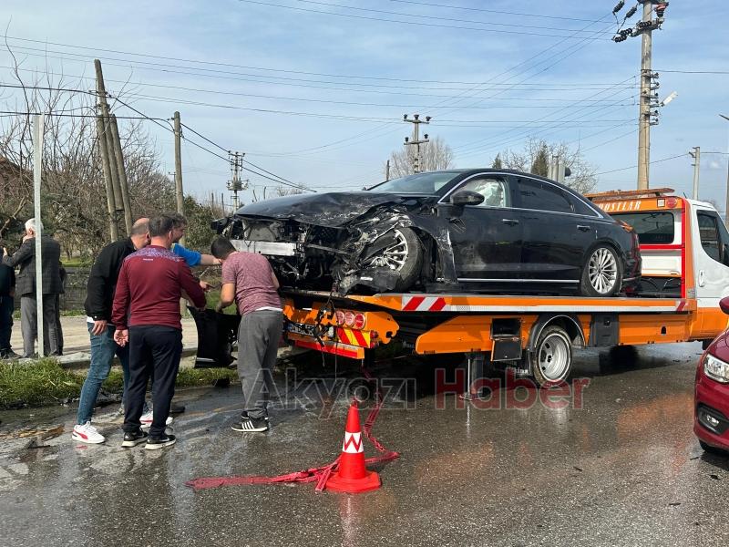 Ali İnci'nin yaralandığı kazadan fotoğraflar