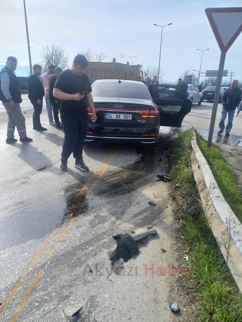 Ali İnci ve 4 kişi yaralanmıştı, kazanın hemen sonrasında bu görüntü çekildi