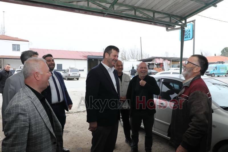 Bilal Soykan seçim çalışmalarını sürdürüyor