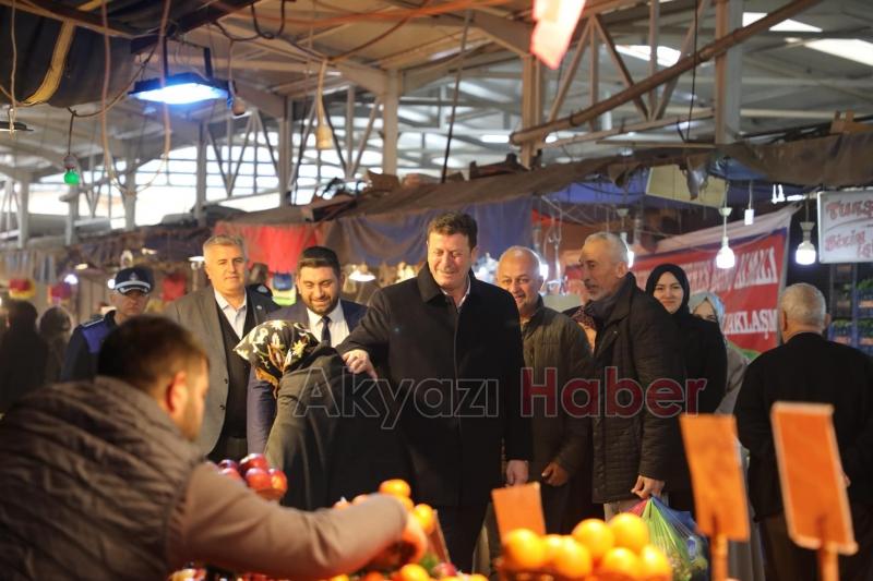 Bilal Soykan seçim çalışmalarını sürdürüyor