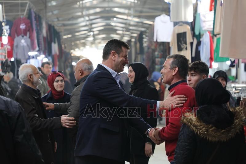 Bilal Soykan seçim çalışmalarını sürdürüyor