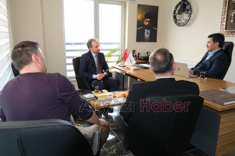 Ömer Abdullah Ayhan ve Aytaç Çakıroğlu Sakarya Haber'i ziyaret etti