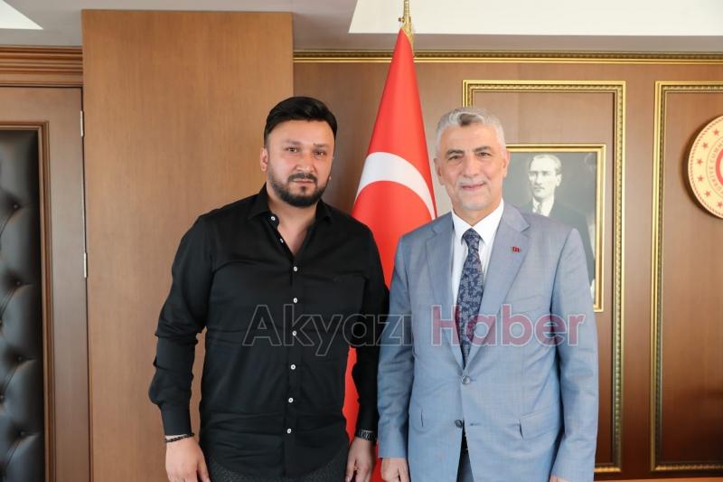 Tuncay Tukat Ticaret Bakanı Ömer Bolat ile görüştü