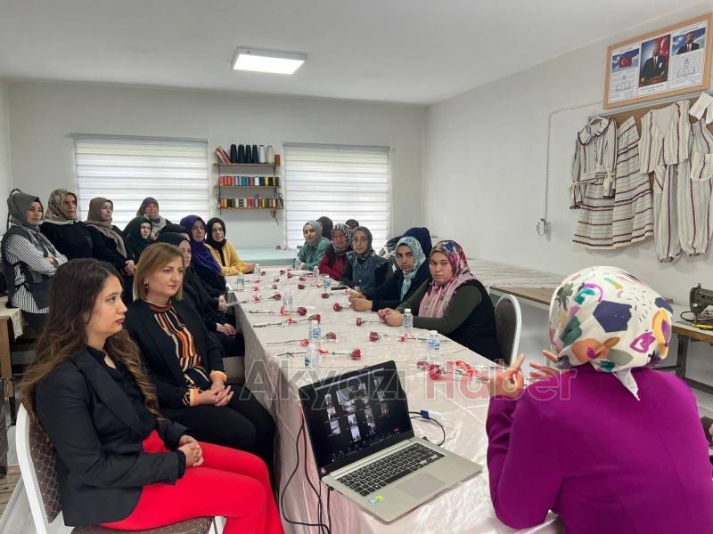 Kaymakam Kılıç, şehit kadınlar anısına kiraz ağacı fidanı dikti