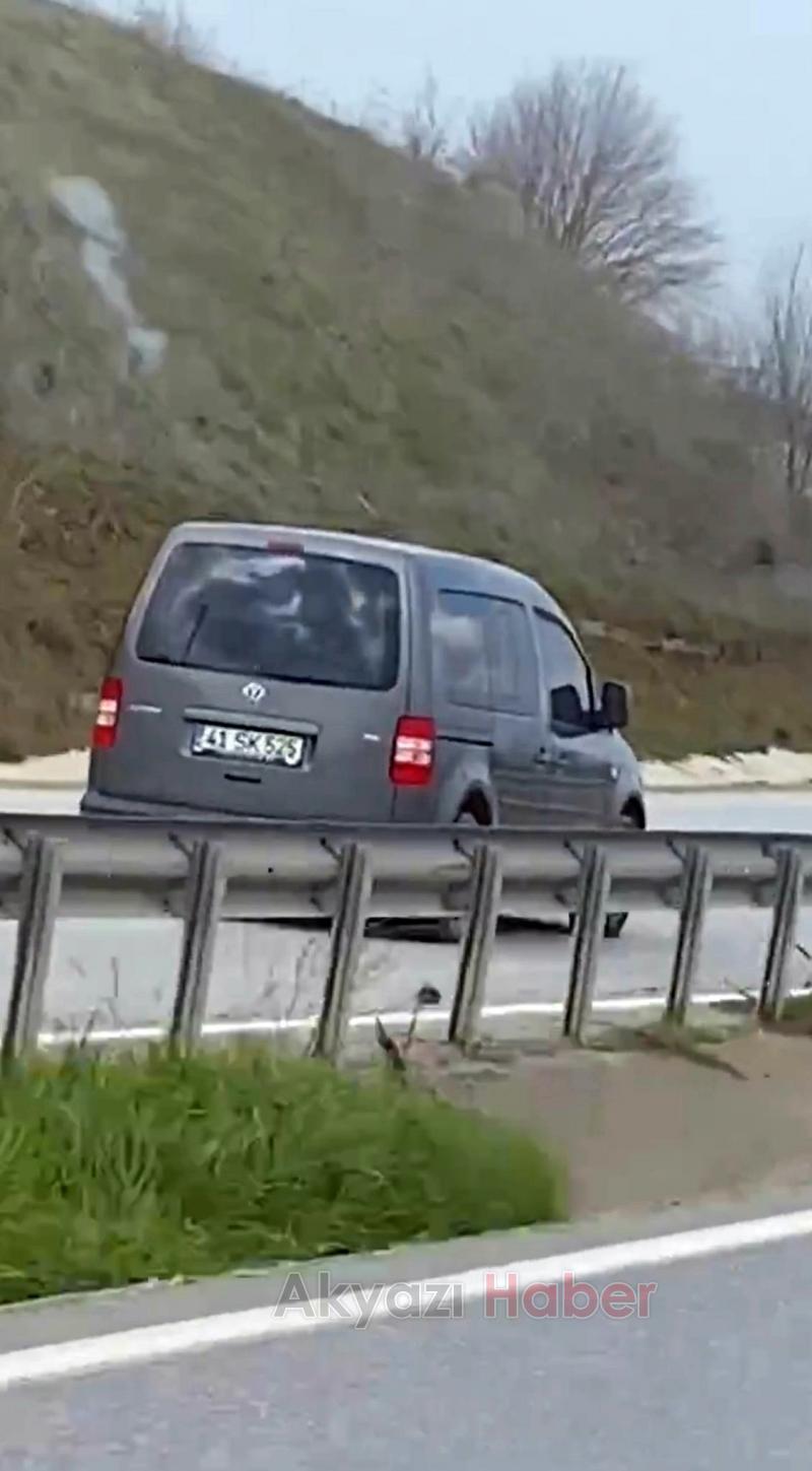 Kaynarca yolunda şoke eden görüntü