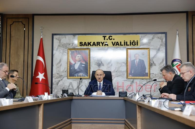 Vali Karadeniz Sakarya'nın asayiş raporunu açıkladı