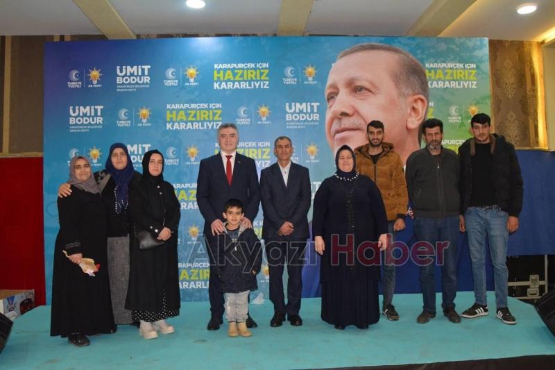 Karapürçek Cumhur İttifakı Aday Tanıtım Toplantısı yapıldı