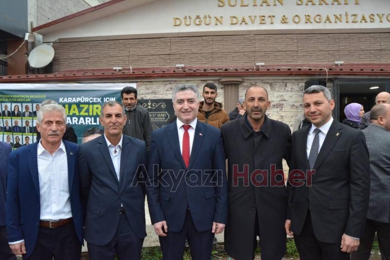 Karapürçek Cumhur İttifakı Aday Tanıtım Toplantısı yapıldı