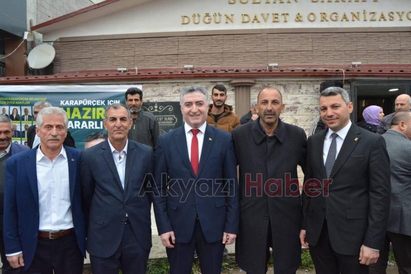 Karapürçek Cumhur İttifakı Aday Tanıtım Toplantısı yapıldı