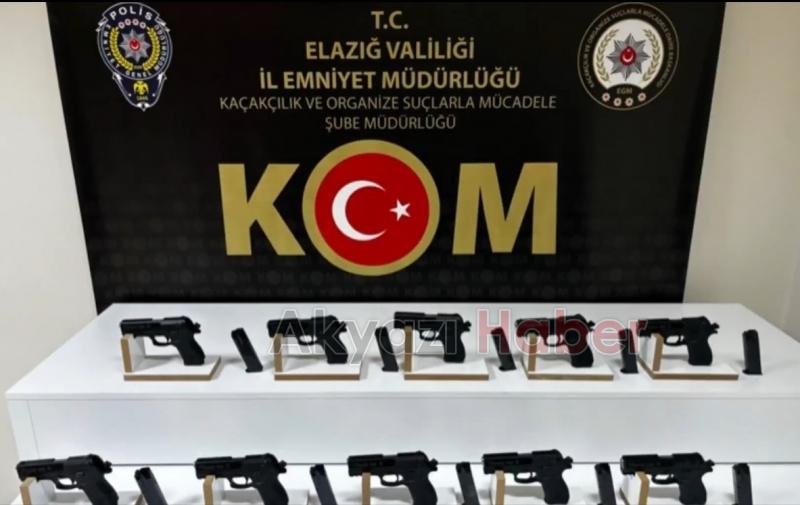 Silah kaçakçılarına operasyon: 1031 gözaltı