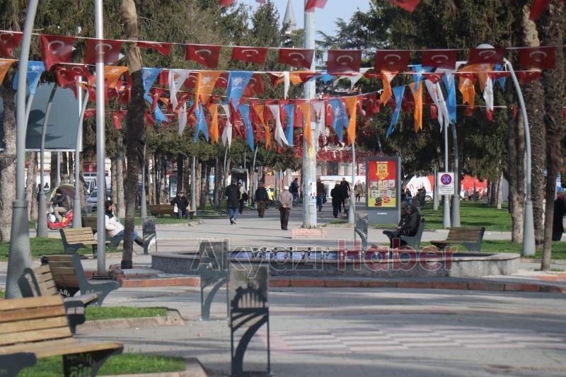 yüksek kesimlerde kış şehir merkezinde bahar yaşanıyor