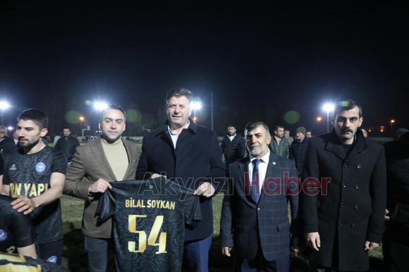 Gençlik buluşmasında hazırlık maçı yaptılar