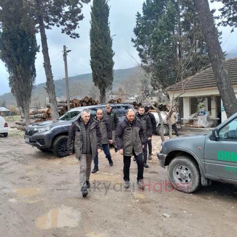 Orman Bölge Müdürü'nden Akyazı'da inceleme