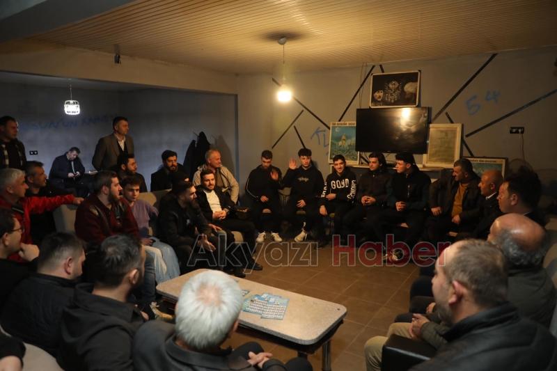 Bilal Soykan gençlerle biraraya geldi