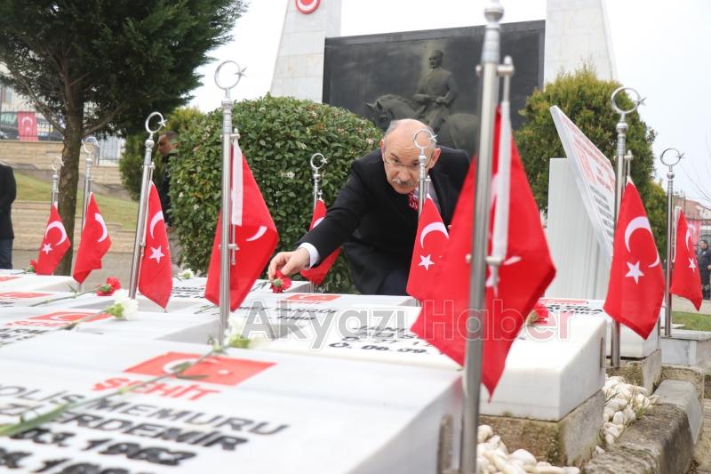 Çanakkale Zaferi'nin 109. yıl dönümü dolayısı ile tören düzenlendi