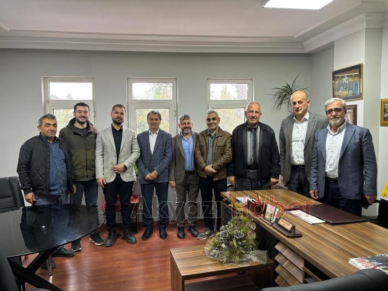 Hasan Akcandan ziraat odası ve esnaf odalarına ziyaret