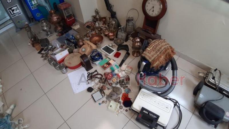 İlçenin kabusu olmuştu, çaldığı bin ürünü 2 evde saklamış