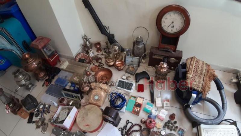 İlçenin kabusu olmuştu, çaldığı bin ürünü 2 evde saklamış