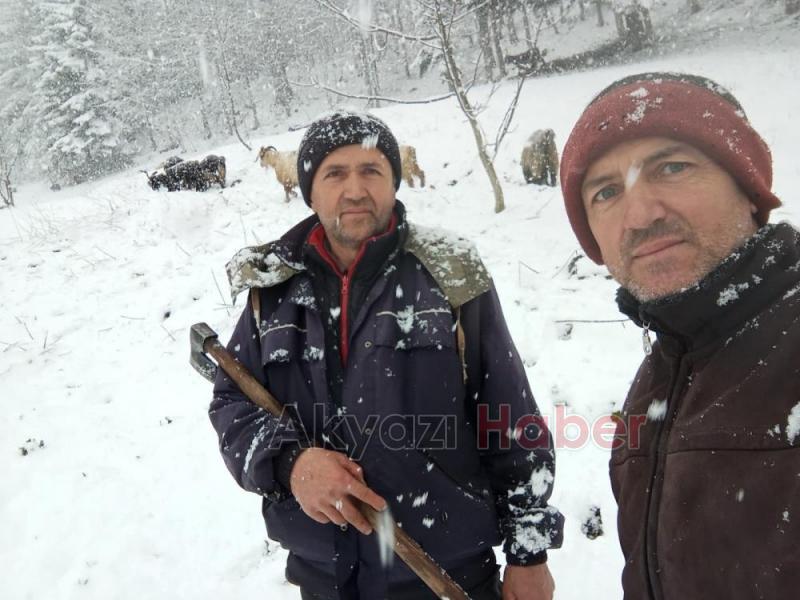 Mart ayında kış kar yağdı
