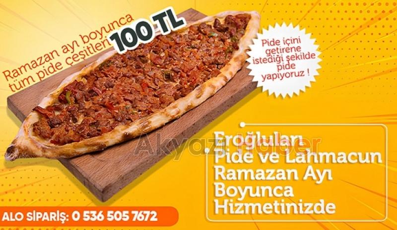 Ramazanın Lezzeti Sofranızda Tüm Pide Çeşitleri 100 TL