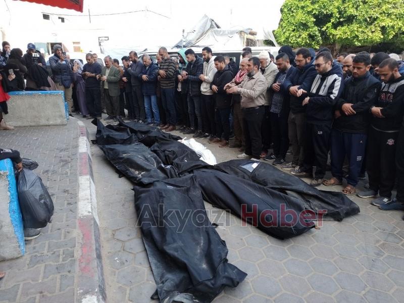 Gazze'de katliam sürüyor can kaybı 33 bin 333