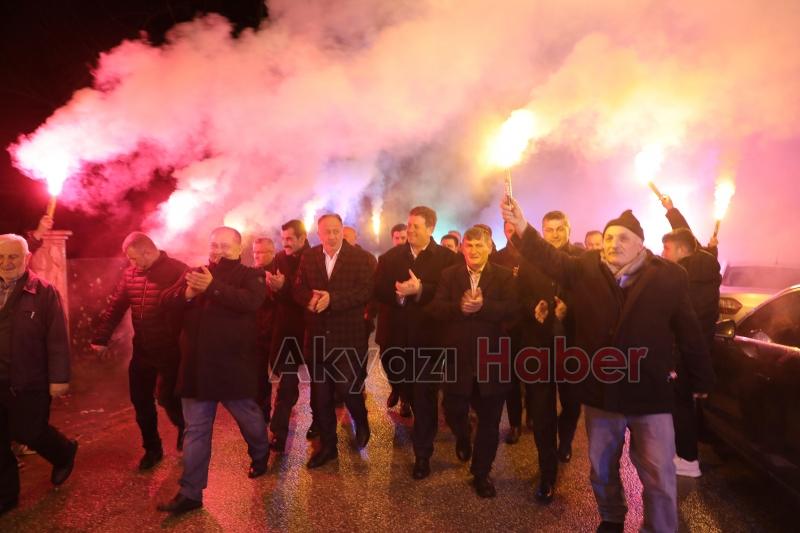 Bilal Soykan Topağaç'ta coşkuyla karşılandı