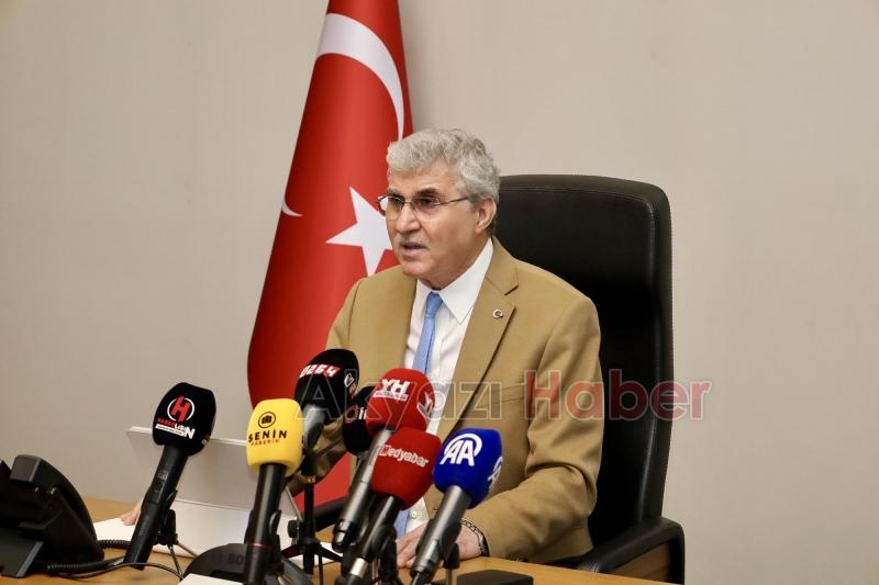 Başkan Yüce bu sözlerle veda etti