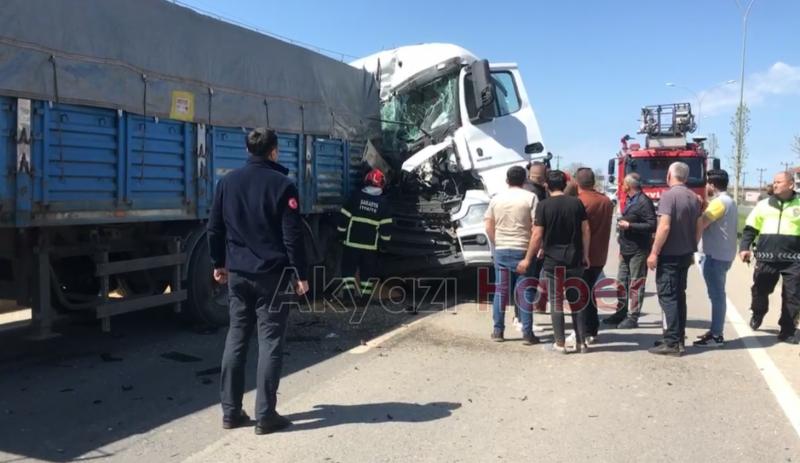 Karasu'da feci kaza: 1 ölü