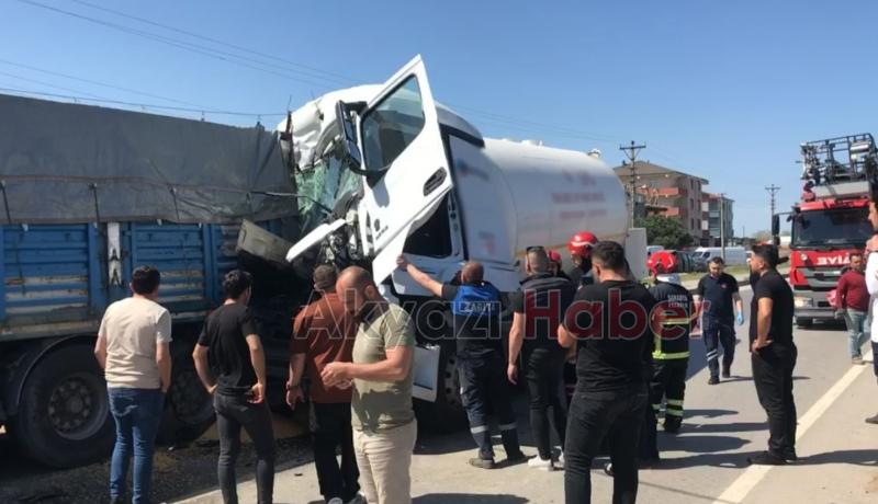 Karasu'da feci kaza: 1 ölü