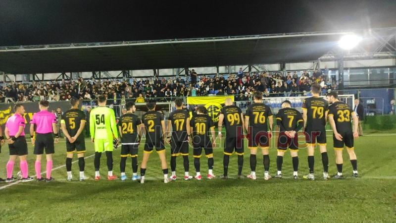 As Akyazıspor Ferizlispor'a mağlup oldu