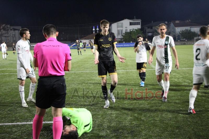 As Akyazıspor Ferizlispor'a mağlup oldu