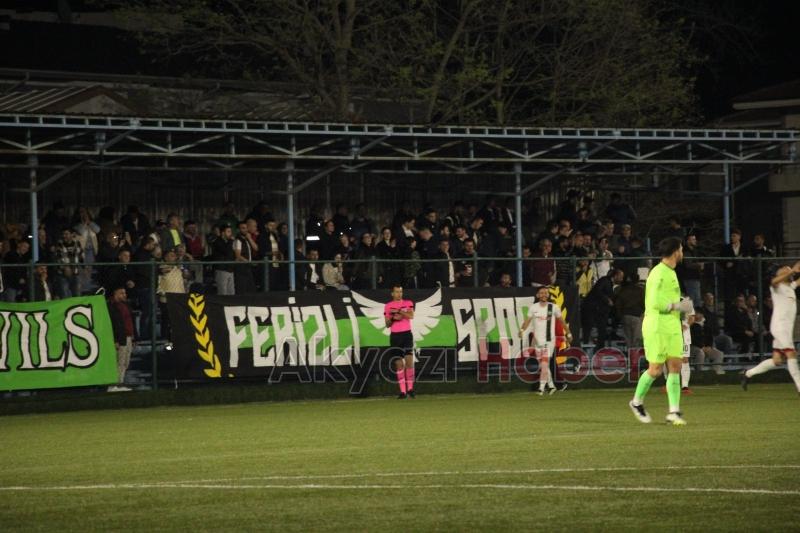 As Akyazıspor Ferizlispor'a mağlup oldu