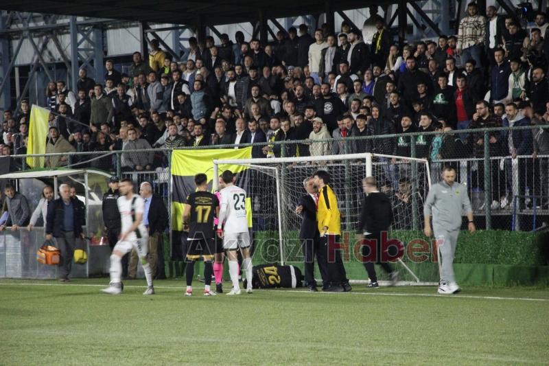 As Akyazıspor Ferizlispor'a mağlup oldu