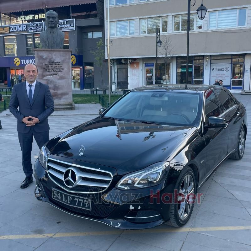 llk gününde tasarruf adımı attı Makam aracını satışa çıkardı