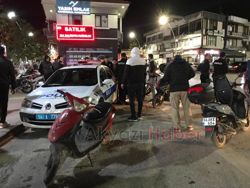 Bayram Öncesi Cadde'de Motosiklet Denetimi