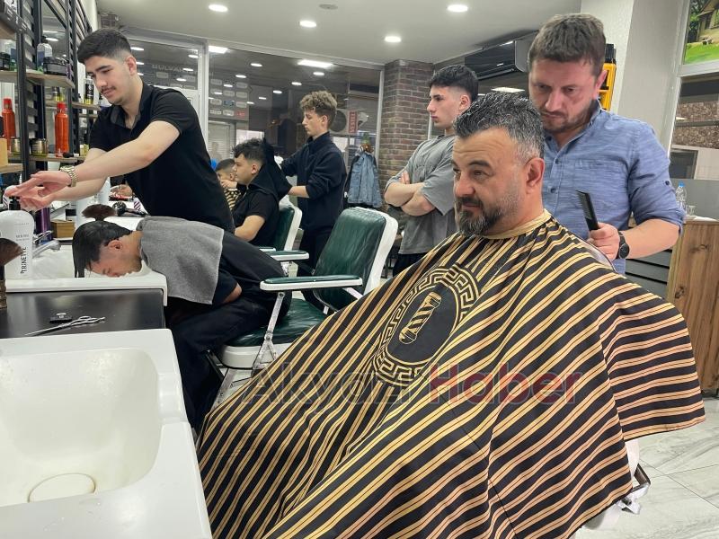 Berberlerin bayram mesaisi