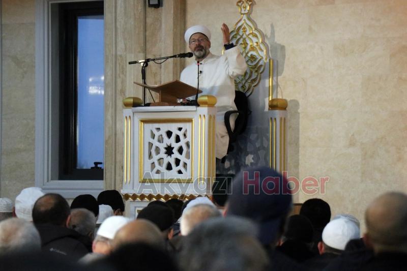 Erbaş, Sakarya’da bayram namazı kıldırdı