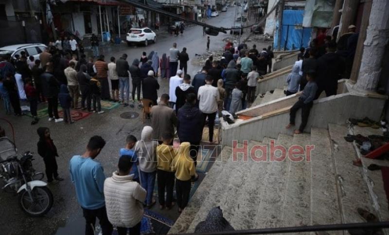 Gazze'de bayram sabahı